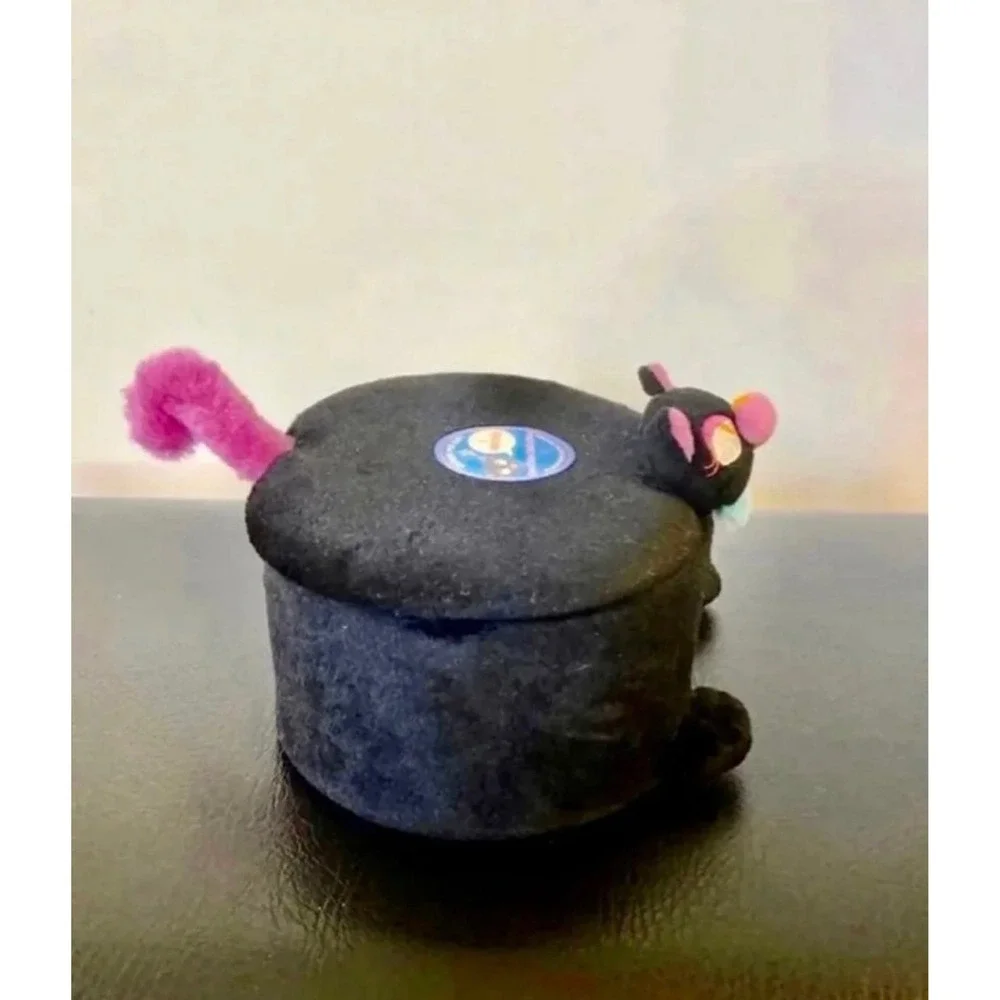 Foxy‎ Black Cat Meowing Plush Jewelry Box